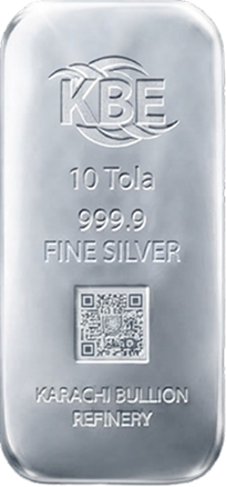 Silver bullion bar